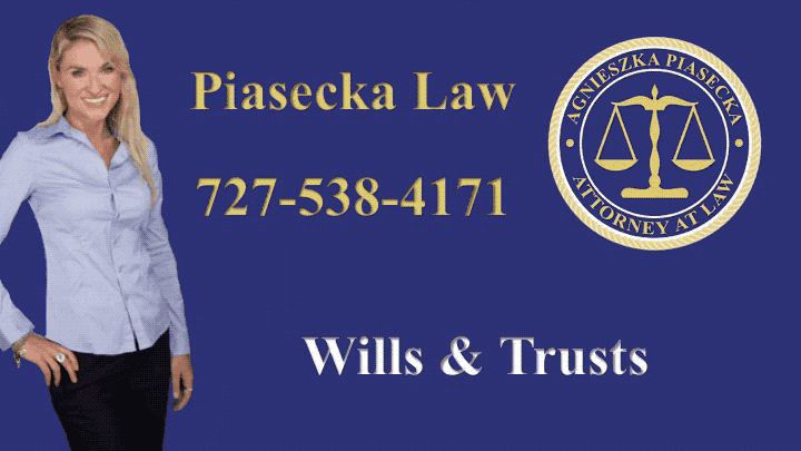 Piasecka Law 727-538-4171 Wills & Trusts, Divorce, Immigration, Serving: Clearwater, St. Petersburg, Tampa, Sarasota, Bradenton, New Port Richey, Spring Hill, Florida PiaseckaLaw.com Office: Clearwater